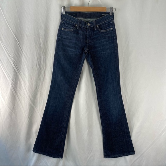 Citizens of Humanity By Jerome Dahan Dita Jeans Petite Bootcut Size 24 Blue Wash - Picture 1 of 16